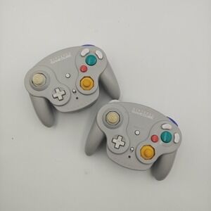 2 Nintendo GameCube WaveBird Wireless Controller Tested - No Dongle Receiver
